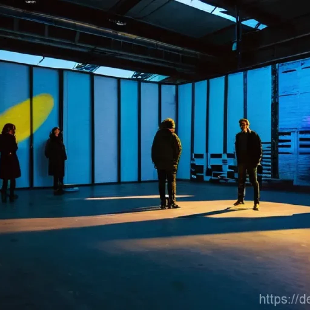 시간 기반 예술의 지역적 특성 - **Berlin's Experimental Performance Art Scene:**
"A vibrant and dynamic performance art piece un...